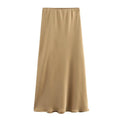 Jacie satin skirt