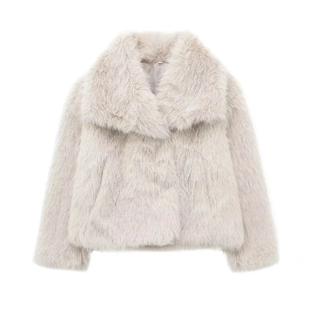 Luxe Collar Thick Coat
