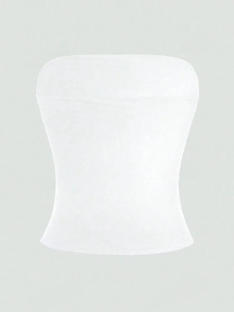 Floral Printed Tube Top